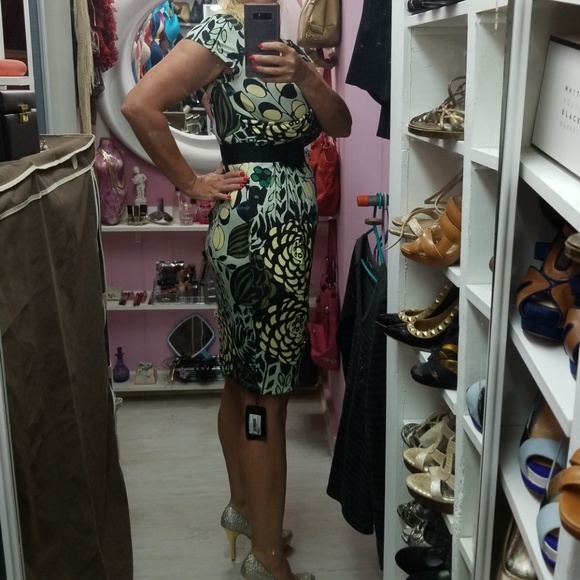 Catherine Malandrino 100% Silk Small Dress - Picture 2 of 8